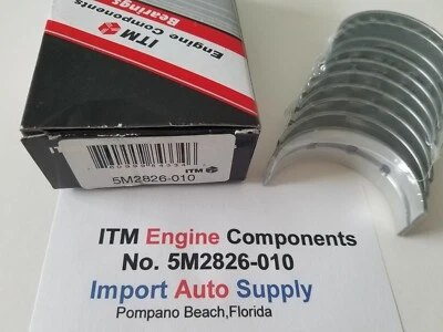 Fiat 124 131 2000 Brava , Lancia Beta 1.8 & 2.0 Main Bearing Set +.010 oversize - Image 1 of 4