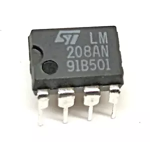 2 pieces LM208AN | SINGLE OPERATIONAL AMPLIFIER | -40°C to +105°C | DIP8 OP77 - Picture 1 of 4