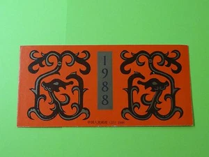 Estampillas de China China * SC 2131a * Sin usar * Folleto * 1988 Año del Dragón - Imagen 1 de 4