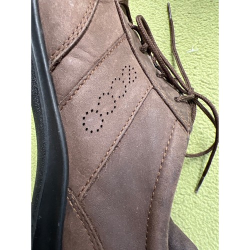 Oxford stringate Ecco marrone 39 8 8 5 logo comfort passeggio