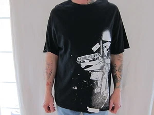 T-shirt manica corta FAMOUS STARS e STRAPS Street Scenen nera taglia XLlarge - Foto 1 di 3