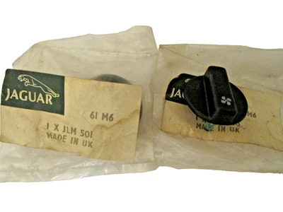 Jaguar XJ6 Climate Control Knob Dial Knob Set 1988-1992 NOS Rar #JLM500 #JLM501 - Image 1 of 3