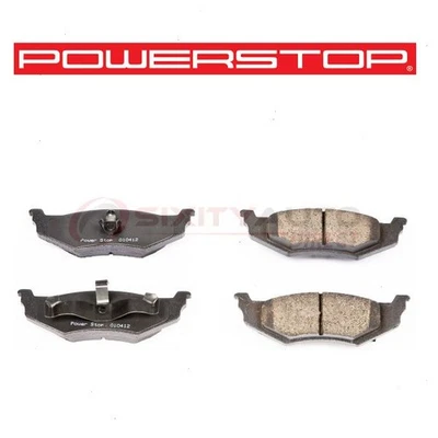 PowerStop Rear Disc Brake Pad Set for 1995-2004 Dodge Intrepid - Braking ji - Imagem 1 de 4