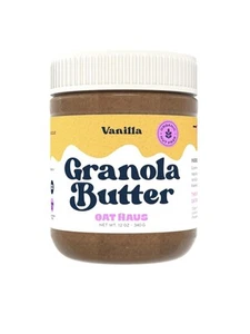Mantequilla de granola de vainilla orgánica Oat Haus (los 8 mejores sin alérgenos) - Imagen 1 de 3