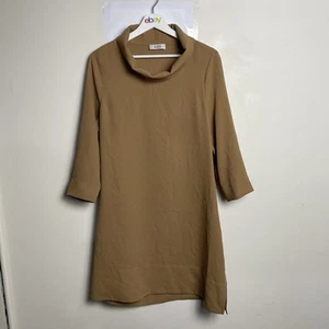COS Dress Size 40 Brown Polyester Half Sleeve Midi Length - Bild 1 von 15