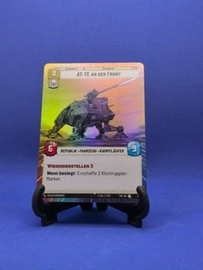 Star Wars Unlimited AT-TE an der Front TWI 508 DE, Hyperspace-Foil, NM - Bild 1 von 2