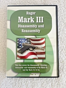 Ruger MARK III Disassembly & Reassembly 2009 DVD Larry Shields   - Bild 1 von 5