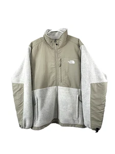 Chaqueta polar North Face Denali XXL marfil caqui neutro exterior acogedora cabina - Imagen 1 de 18