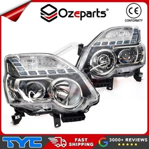 Pair LH+RH Head Light Lamp Xenon HID For Nissan X-Trail T31 Ti TL 2010~2014 - Picture 1 of 6