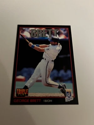 1993 Triple Play - George Brett #214 - Image 1 of 2