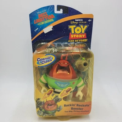 TOY STORY BUZZ LIGHTYEAR OF STAR COMMAND ROCKIN' ROCKETS BOOSTER MATTEL 1999 NOVO - Imagem 1 de 4