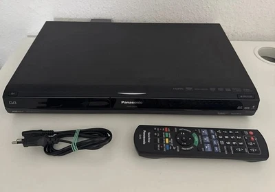 Panasonic DMR-EX93C DVD PLAYER Getestet RECORDER Schwarz Mit Fernbedienung HDMI - Bild 1 von 4