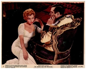 Tarjeta de vestíbulo El príncipe y la corista Laurence Olivier sensual Marilyn Monroe - Imagen 1 de 1