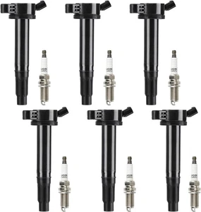 Ignition Coil Pack + Iridium Spark Plugs for Lexus ES350 2007-2016 3.5L, IS35... - Bild 1 von 6