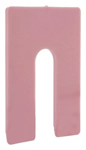 Brixwell PHS84-XCP900 1/8" x 4" Plastic Horseshoe Shim Red - pack of 900 - Picture 1 of 7