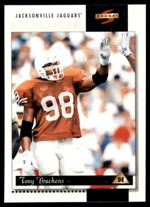 1996 Score - Rookie Tony Brackens #215 (RC) - Picture 1 of 2