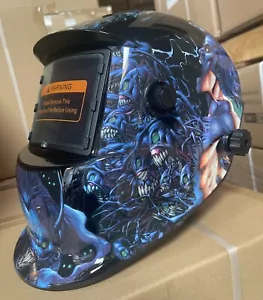 DMND Solar Auto Darkening Shade 9-13 Welding/Grinding Helmet Mask Hood - Picture 1 of 1