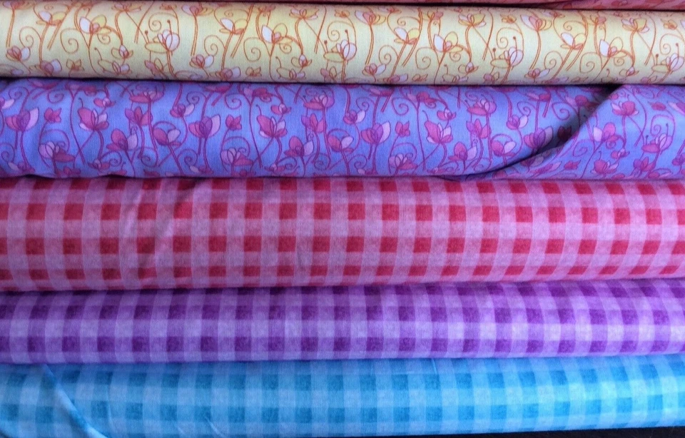 I HEART YOU BY MOON COOKIE FOR IN THE BEGINNING-VARIOUS CHOICES- BY THE YARD - Image 1 of 1