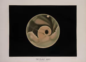 Etienne Trouvelot : "The Planet Mars" (1882) — Giclee Fine Art Print - Picture 1 of 7