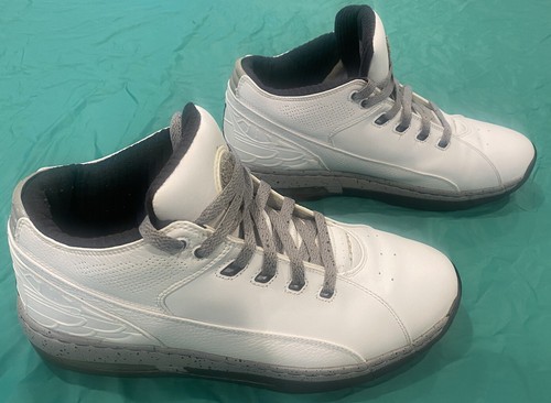 Sneakers Team Jordan taglia 11 2007 317765 104 bianche perfette condizioni rare