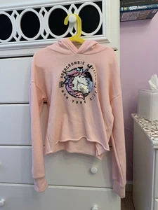 Abercrombie & Fitch Girls Grey Warm Sweatshirt size 11/12 - Picture 1 of 3