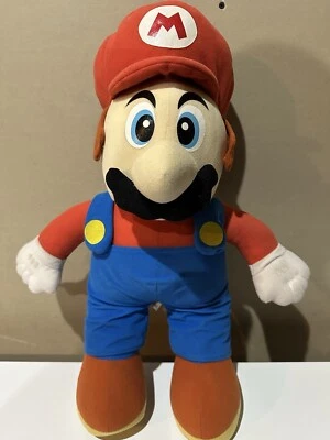 Vintage 21" Mario Plush With Nintendo KellyToy 2003 Rare!! *See Details* - Image 1 of 4