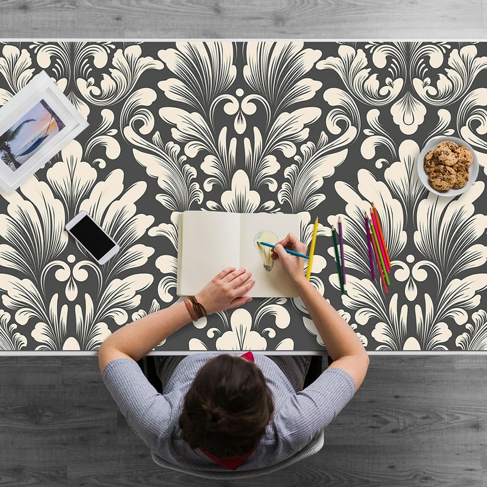 Schreibtischunterlage Tischunterlage für Zuhause Luxus Design 120x60 - Bild 1 von 4