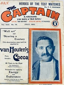 Der Kapitän: Juli 1905 Ein Magazin für Jungen und alte Jungen Band XIII Nr. 76. - Bild 1 von 9