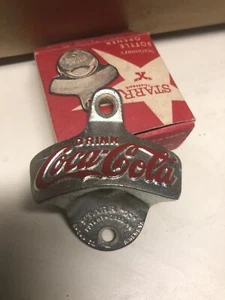 Abridor de botellas Coca-Cola vintage marca Star-X con caja - Imagen 1 de 3
