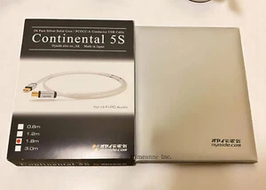 Oyaide Continental 5S V2 1,8m Ultimate USB 2.0 Kabel Typ A auf Typ B HiFi - Bild 1 von 5