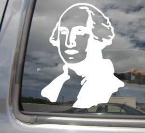 George Washington American President Car Bumper Window Vinyl Decal Sticker 10428 - Picture 1 of 2
