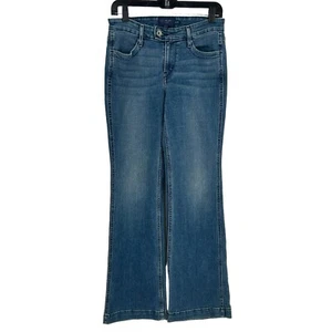 Levi's San Francisco Womens Demi Curve Classic Jeans Flare Med Wash Sz 4/27 - Picture 1 of 16
