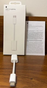 Apple USB-C to Lightning Adapter Model A2868 - Photo 1 sur 2