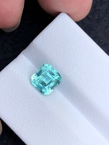 1,8 kt natürlicher afghanischer Lagunenblauer Turmalin aus ethischen Quellen, Schmuckherstellung - Bild 1 von 13