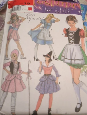 SIMPLICITY Sewing Pattern # 4501 Misses' COSTUME size 6-8-10-12 UC/FF - Image 1 of 4