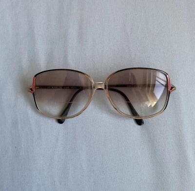 Gafas de sol vintage años 70’s o 80’s Silhouette rosa retro cuadradas años 70’s Foto 1 de 4