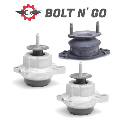 3PCS Front & Trans Mount Fits Ford Transit-150 250 350 350HD  15-18  3.2L 3.5L 3 - Image 1 of 4