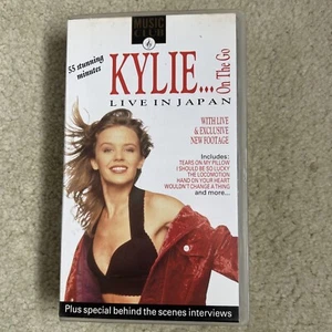 Kylie..On The Go - Live In Japan (VHS Videokassette, 1991) VHS PAL UK MCPS - Bild 1 von 7