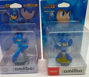 2 Juegos Nintendo Amiibo Rockman 11 MEGA MAN Caja 3DS Switch Accesorios Nuevo 30º - Imagen 1 de 24