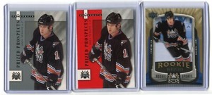 2005-06 Joey Tenute 3 Rookie Cards Lot  RC  /# 05-06 ROOKIE UPDATE  HP RED /100