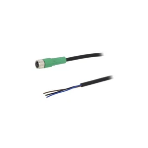 SAC-3P-10.0-PVC/M8FS Verbindungskabel M8 PIN: 3 gerade 10m Stecker 250VAC 4A P - Bild 1 von 1