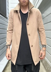 Johnston Murphy Wool Blend Coat Jacket Women’s Camel Medium Gently Used - Picture 1 of 14