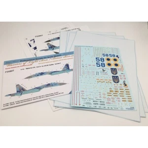 Decal Su-27P Ukrainian Air Forces Part 2 (decals with masks) 1:32 FOXBOT 32-033A - Picture 1 of 24