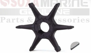 Water Pump Impeller with Key for Yamaha Marine Outboard Motor 6G0-44352-00 - Imagen 1 de 2