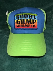 Bubba gump shrimp CO. Adult cap green/royal NEW WITH TAG adjustable - Picture 1 of 6