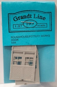 Grandt Line HO #5308 Door Roundhouse/Warehouse w/Rounded Facia -- Scale 83 x 87" - Picture 1 of 1