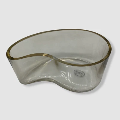 Jarrón de vidrio alto con copla de citrino naranja Barry de Barbara $150 Global Views x Foto 1 de 4