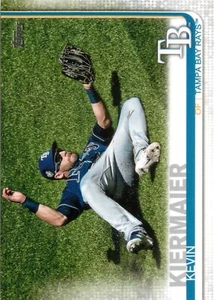 Kevin Kiermaier 2019 Topps Series 2 Baseball MLB Base Card #420 Tampa Bay Rays - Picture 1 of 2