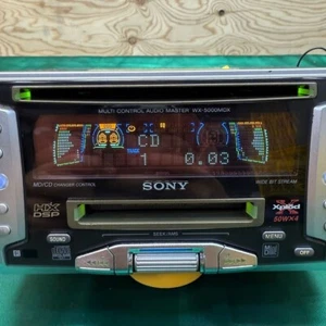 SONY WX-5000MDX MD CD Deck Car Audio 2DIN Graphic Equalizer - Bild 1 von 9