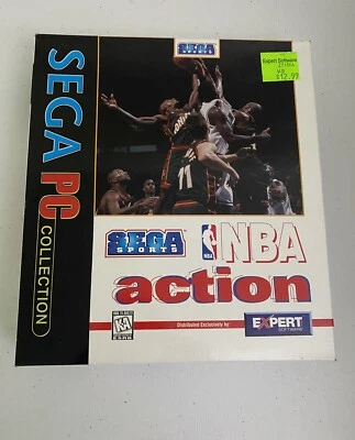 Sega PC Collection NBA Action New Sealed Big Box RARE - Image 1 of 4